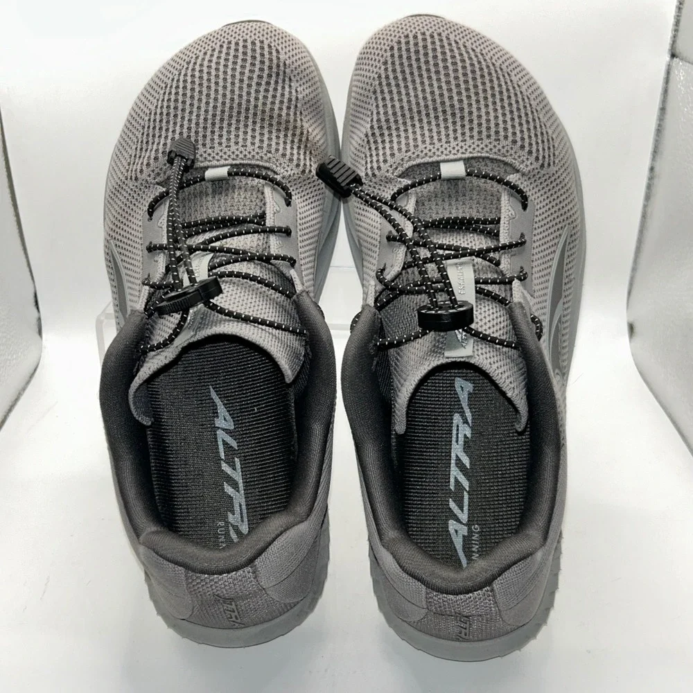 Altra Escalante 3 Mens 9 Gray Road Running Shoes AL0A85NE220 Lock‎ Laces